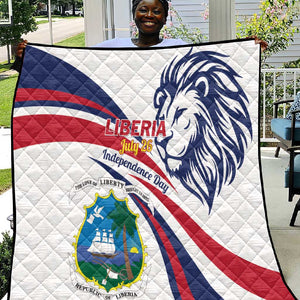 Liberia Independence Day Quilt July 26 Lion Coat of Arms