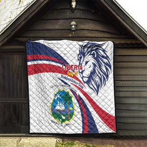 Liberia Independence Day Quilt July 26 Lion Coat of Arms