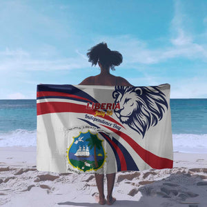 Liberia Independence Day Sarong July 26 Lion Coat of Arms