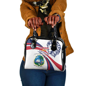 Liberia Independence Day Shoulder Handbag July 26 Lion Coat of Arms