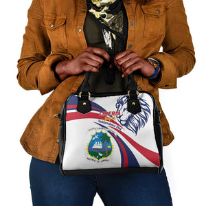 Liberia Independence Day Shoulder Handbag July 26 Lion Coat of Arms