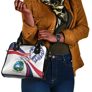 Liberia Independence Day Shoulder Handbag July 26 Lion Coat of Arms