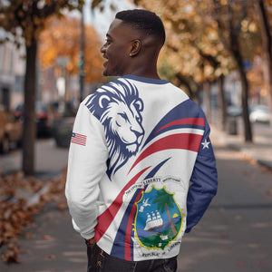 Liberia Independence Day Sweatshirt July 26 Lion Coat of Arms