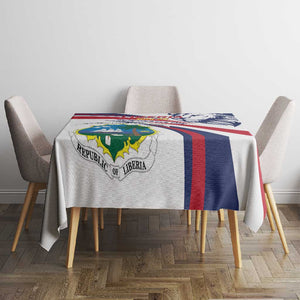 Liberia Independence Day Tablecloth July 26 Lion Coat of Arms