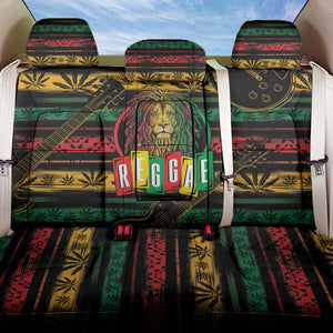 International Reggae Day Back Car Seat Cover Rastafarian Lion Legend of Reggae