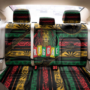 International Reggae Day Back Car Seat Cover Rastafarian Lion Legend of Reggae