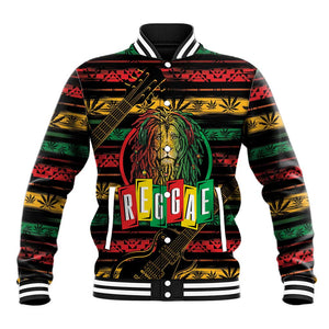 International Reggae Day Baseball Jacket Rastafarian Lion Legend of Reggae LT01