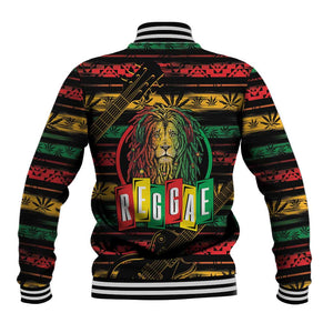 International Reggae Day Baseball Jacket Rastafarian Lion Legend of Reggae LT01