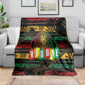 International Reggae Day Blanket Rastafarian Lion Legend of Reggae