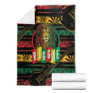 International Reggae Day Blanket Rastafarian Lion Legend of Reggae