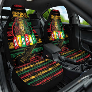 International Reggae Day Car Seat Cover Rastafarian Lion Legend of Reggae