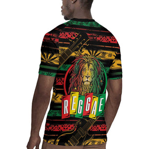 International Reggae Day Rugby Jersey Rastafarian Lion Legend of Reggae