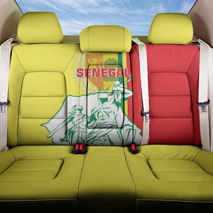 Senegal Independence Day Back Car Seat Cover - Un Peuple, Un But, Une Foi, 64th Anniversary