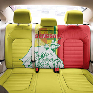 Senegal Independence Day Back Car Seat Cover - Un Peuple, Un But, Une Foi, 64th Anniversary