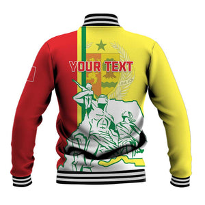 Senegal Independence Day Baseball Jacket - Un Peuple, Un But, Une Foi, 64th Anniversary LT01