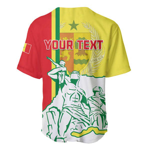 Senegal Independence Day Baseball Jersey - Un Peuple, Un But, Une Foi, 64th Anniversary