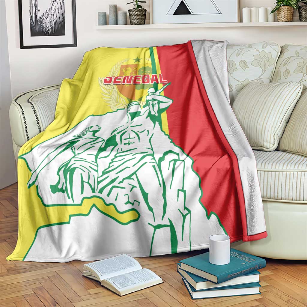 Senegal Independence Day Blanket - Un Peuple, Un But, Une Foi, 64th Anniversary