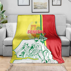 Senegal Independence Day Blanket - Un Peuple, Un But, Une Foi, 64th Anniversary