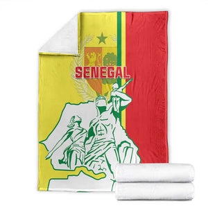 Senegal Independence Day Blanket - Un Peuple, Un But, Une Foi, 64th Anniversary