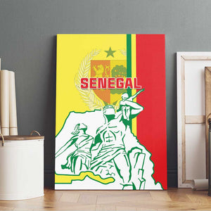 Senegal Independence Day Canvas Wall Art - Un Peuple, Un But, Une Foi, 64th Anniversary