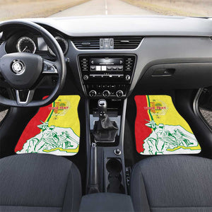 Senegal Independence Day Car Mats - Un Peuple, Un But, Une Foi, 64th Anniversary