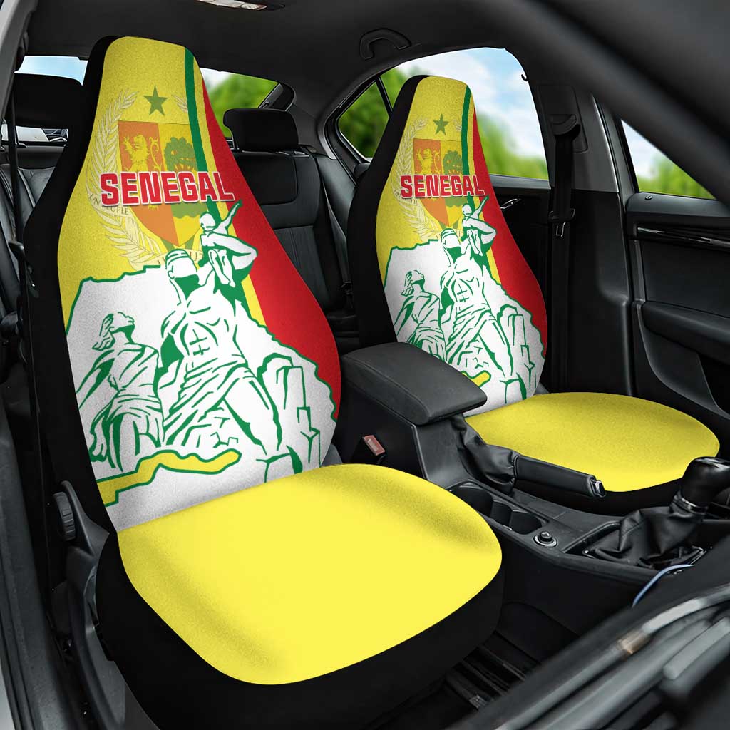 Senegal Independence Day Car Seat Cover - Un Peuple, Un But, Une Foi, 64th Anniversary