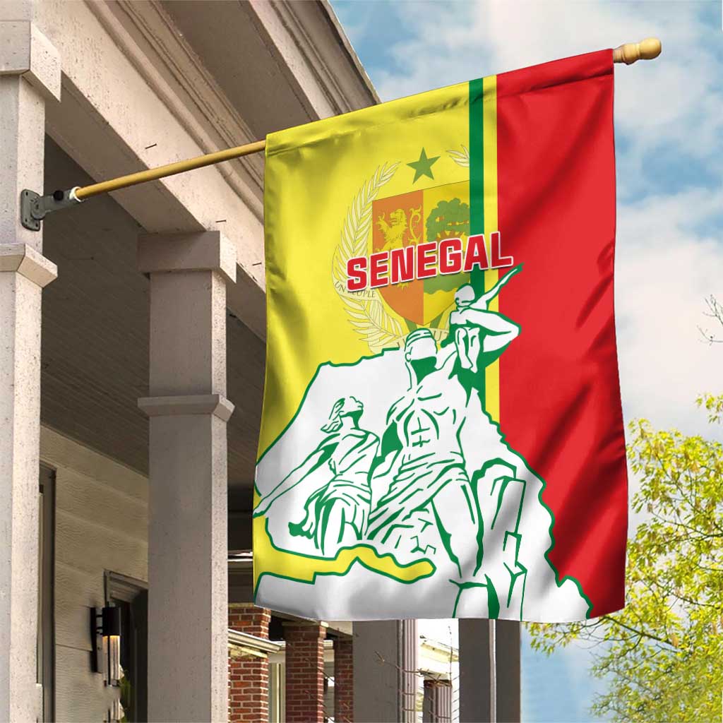 Senegal Independence Day Garden Flag - Un Peuple, Un But, Une Foi, 64th Anniversary