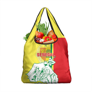 Senegal Independence Day Grocery Bag - Un Peuple, Un But, Une Foi, 64th Anniversary