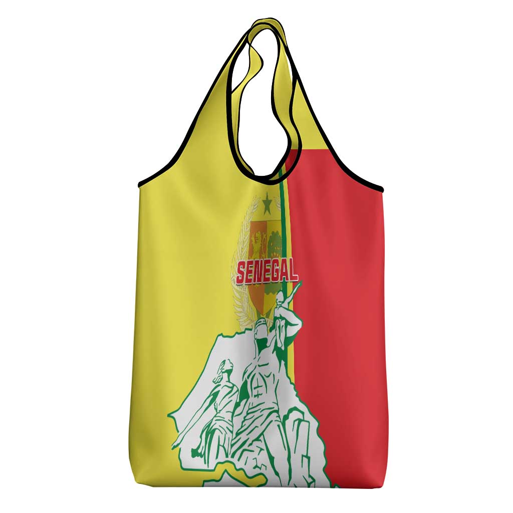 Senegal Independence Day Grocery Bag - Un Peuple, Un But, Une Foi, 64th Anniversary
