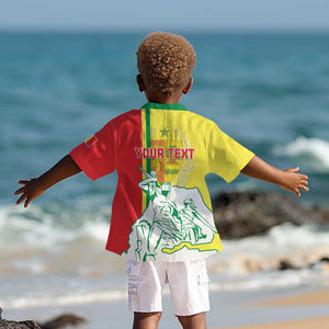 Senegal Independence Day Kid Hawaiian Shirt - Un Peuple, Un But, Une Foi, 64th Anniversary