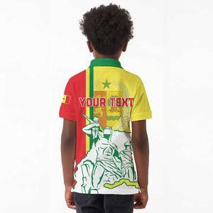 Senegal Independence Day Kid Polo Shirt - Un Peuple, Un But, Une Foi, 64th Anniversary