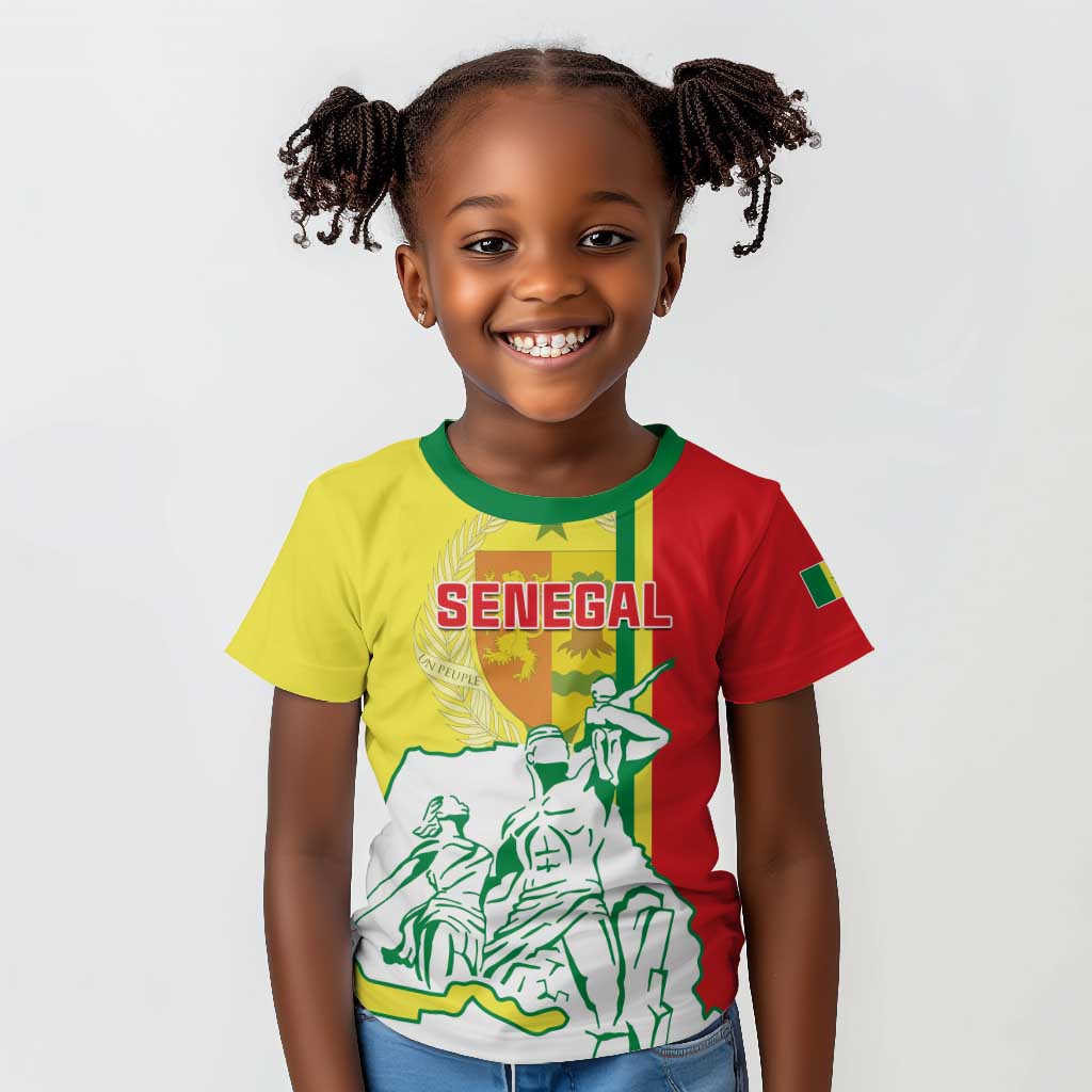 Senegal Independence Day Kid T shirt - Un Peuple, Un But, Une Foi, 64th Anniversary