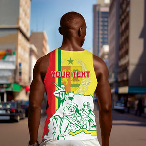 Senegal Independence Day Men Tank Top - Un Peuple, Un But, Une Foi, 64th Anniversary