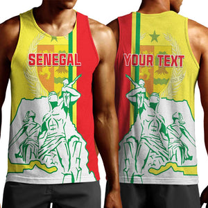 Senegal Independence Day Men Tank Top - Un Peuple, Un But, Une Foi, 64th Anniversary