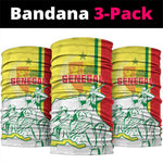 Senegal Independence Day Neck Gaiter - Un Peuple, Un But, Une Foi, 64th Anniversary LT01
