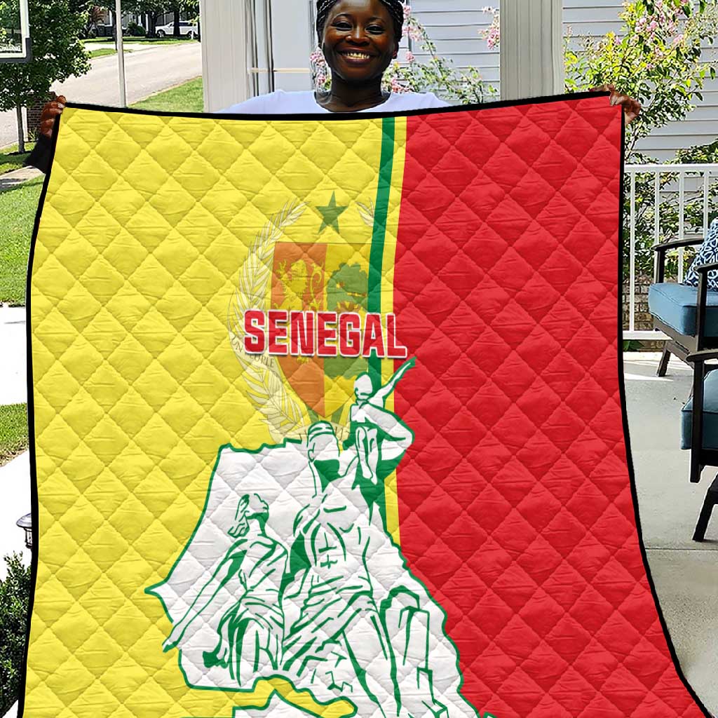 Senegal Independence Day Quilt - Un Peuple, Un But, Une Foi, 64th Anniversary