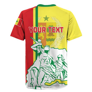 Senegal Independence Day Rugby Jersey - Un Peuple, Un But, Une Foi, 64th Anniversary