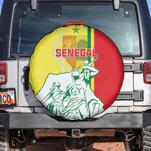 Senegal Independence Day Spare Tire Cover - Un Peuple, Un But, Une Foi, 64th Anniversary