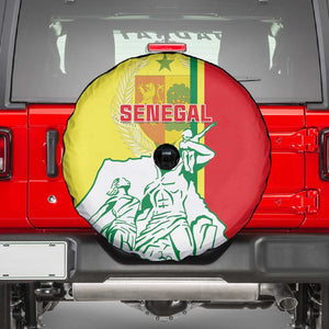 Senegal Independence Day Spare Tire Cover - Un Peuple, Un But, Une Foi, 64th Anniversary