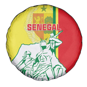 Senegal Independence Day Spare Tire Cover - Un Peuple, Un But, Une Foi, 64th Anniversary