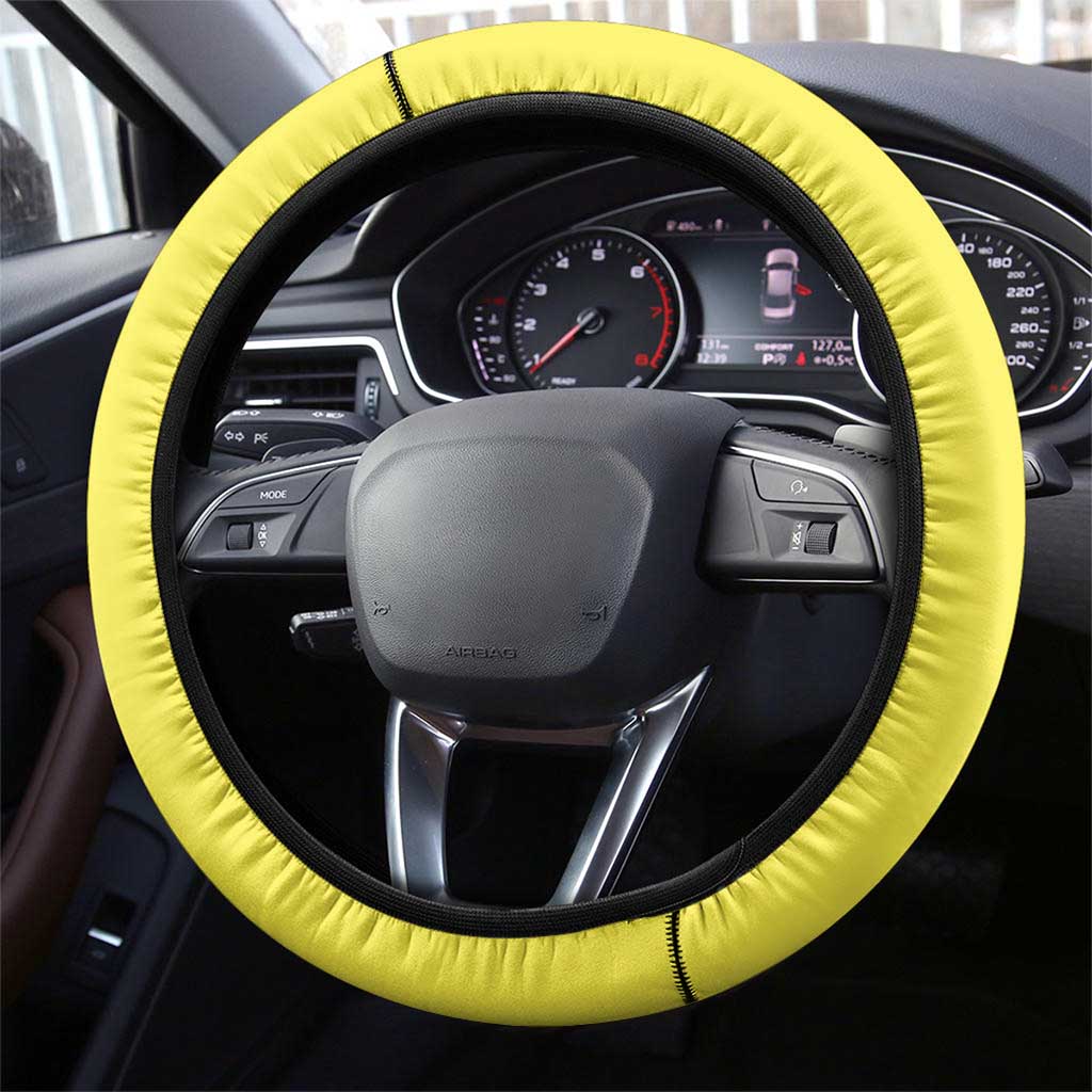 Senegal Independence Day Steering Wheel Cover - Un Peuple, Un But, Une Foi, 64th Anniversary