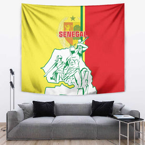 Senegal Independence Day Tapestry - Un Peuple, Un But, Une Foi, 64th Anniversary