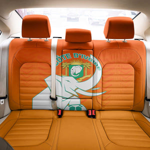 Ivory Coast Football Back Car Seat Cover - Go Les Elephants