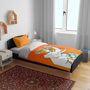 Ivory Coast Football Bedding Set - Go Les Elephants