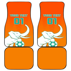 Ivory Coast Football Car Mats - Go Les Elephants