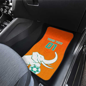 Ivory Coast Football Car Mats - Go Les Elephants