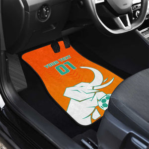 Ivory Coast Football Car Mats - Go Les Elephants