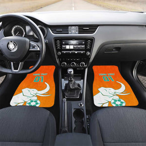 Ivory Coast Football Car Mats - Go Les Elephants