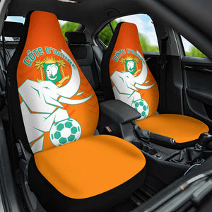 Ivory Coast Football Car Seat Cover - Go Les Elephants