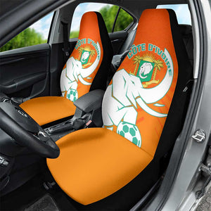 Ivory Coast Football Car Seat Cover - Go Les Elephants